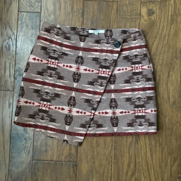 Aztec Blanket Sweater skirt - Picture 4 of 4